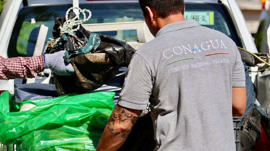 Retiran más de una tonelada de basura de la ciénega de Progreso en jornada de limpieza
