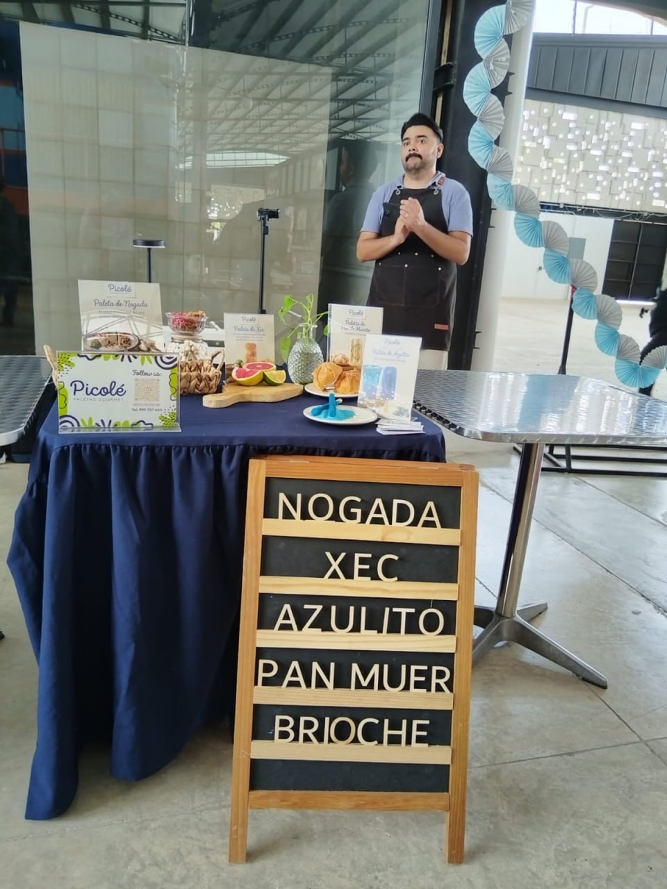 Puesto de Picolé con paletas artesanales