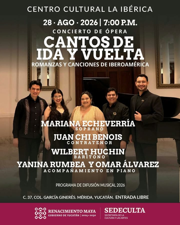 Cantos de ida y vuelta: romanzas y canciones iberoamericanas llegan a La Ibérica