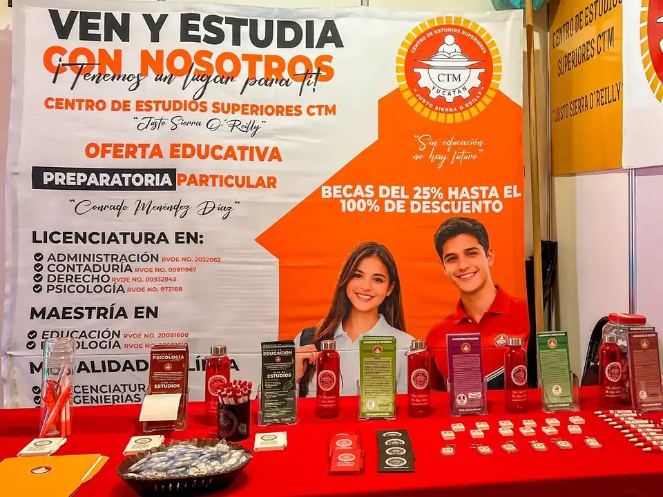 CES CTM “Justo Sierra O’Reilly” abre sus puertas a jóvenes que buscan preparatoria, licenciatura y posgrado en Mérida