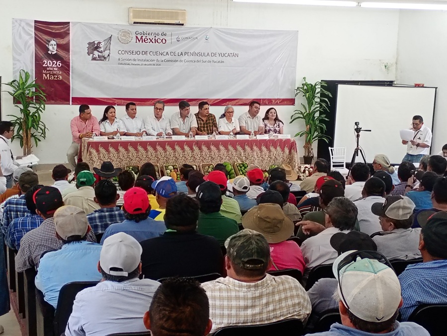 Conagua instala comisión para cuidar el acuífero del sur