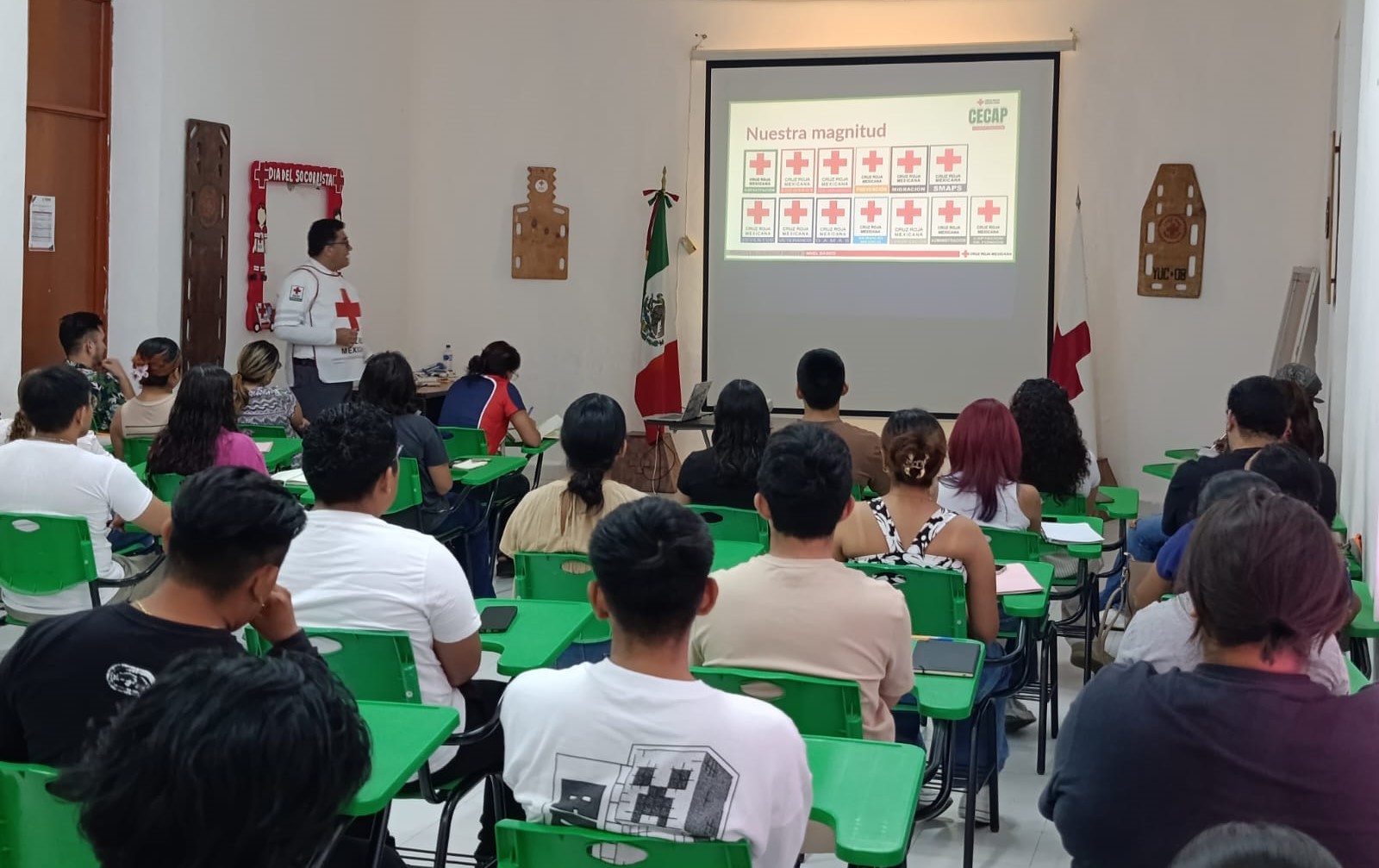 Cruz Roja convoca a nuevos paramédicos; pruebas físicas este sábado en Mérida