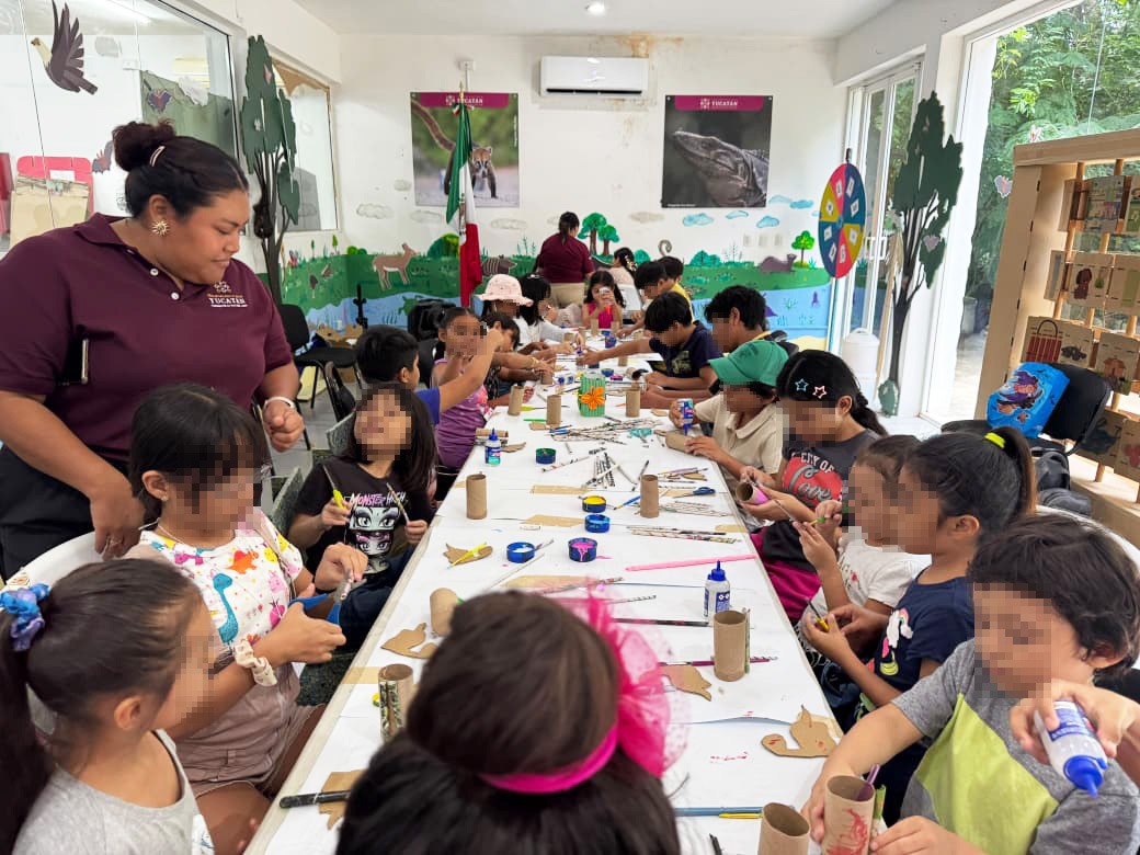 Curso de verano acerca a niñas y niños al cuidado ambiental en Mérida