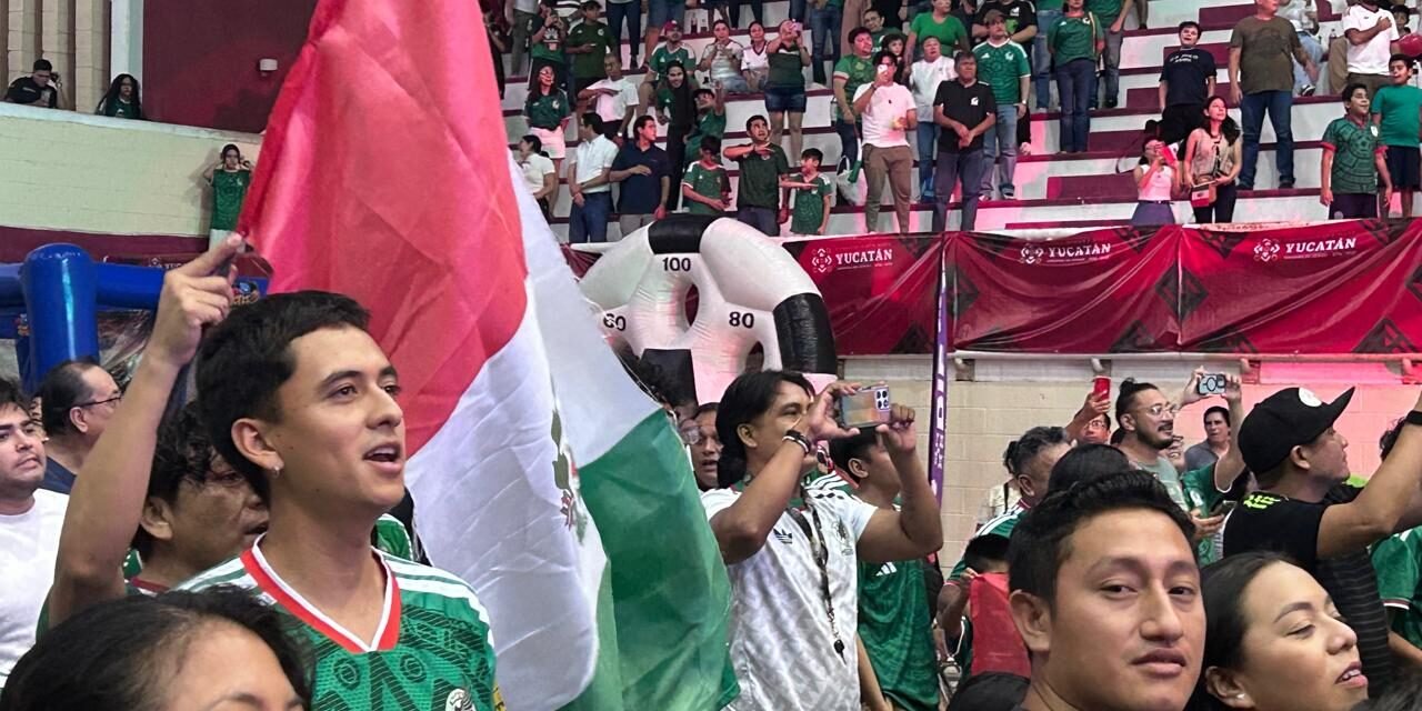 En Yucatán también se sufrió y se gozó con la Selección Mexicana