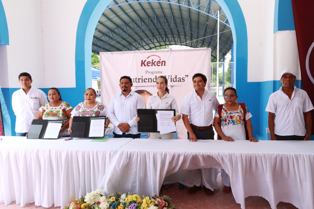 Kekén y DIF llevan Nutriendo Vidas a Mayapán; meta: 13 mil personas en 7 municipios