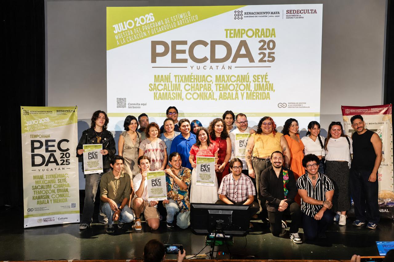 Llega a Yucatán el Festival de Monólogos y arranca la Temporada PECDA 2025