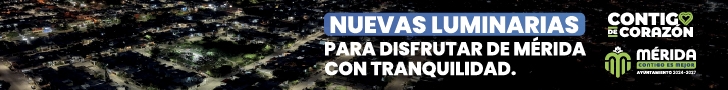 Nuevas luminarias para disfrutar de Mérida con tranquilidad
