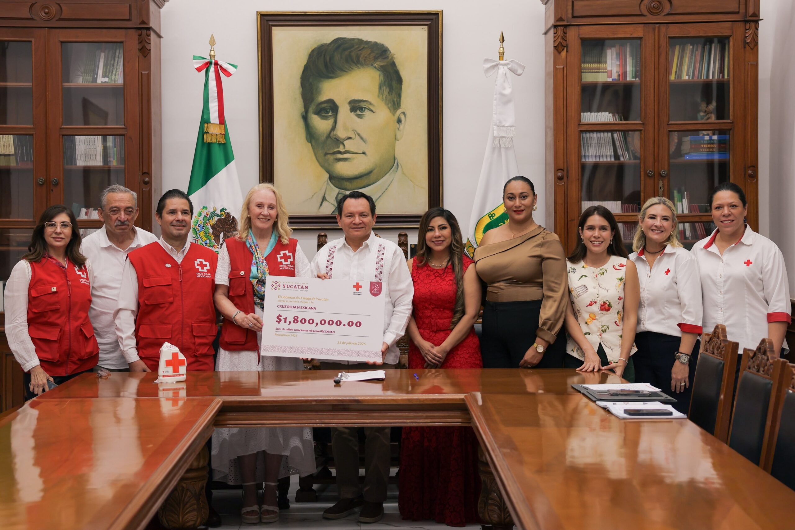 Renacimiento Maya entrega 1.8 millones a la Cruz Roja para fortalecer la atención prehospitalaria