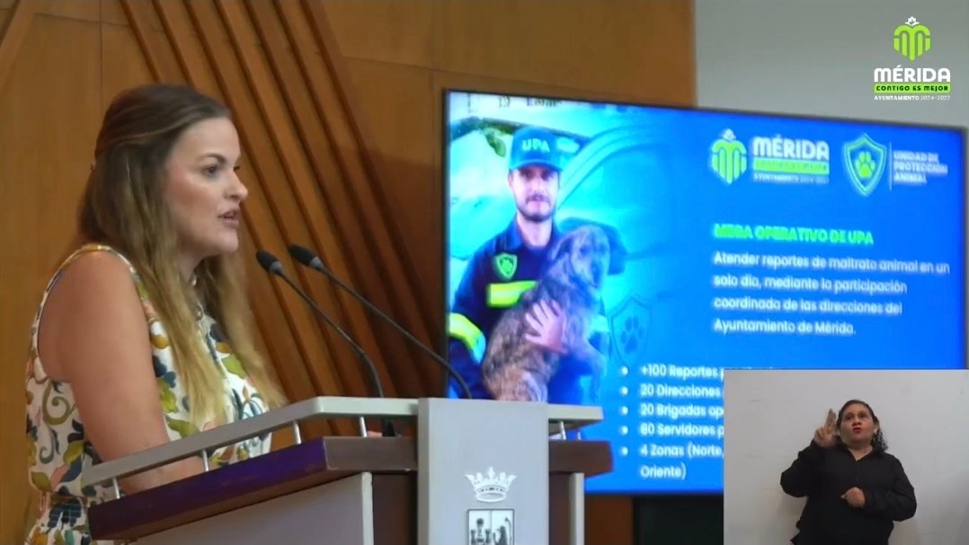 Trufa y Jacaranda apadrinan en Mérida el Mes del Bienestar Animal