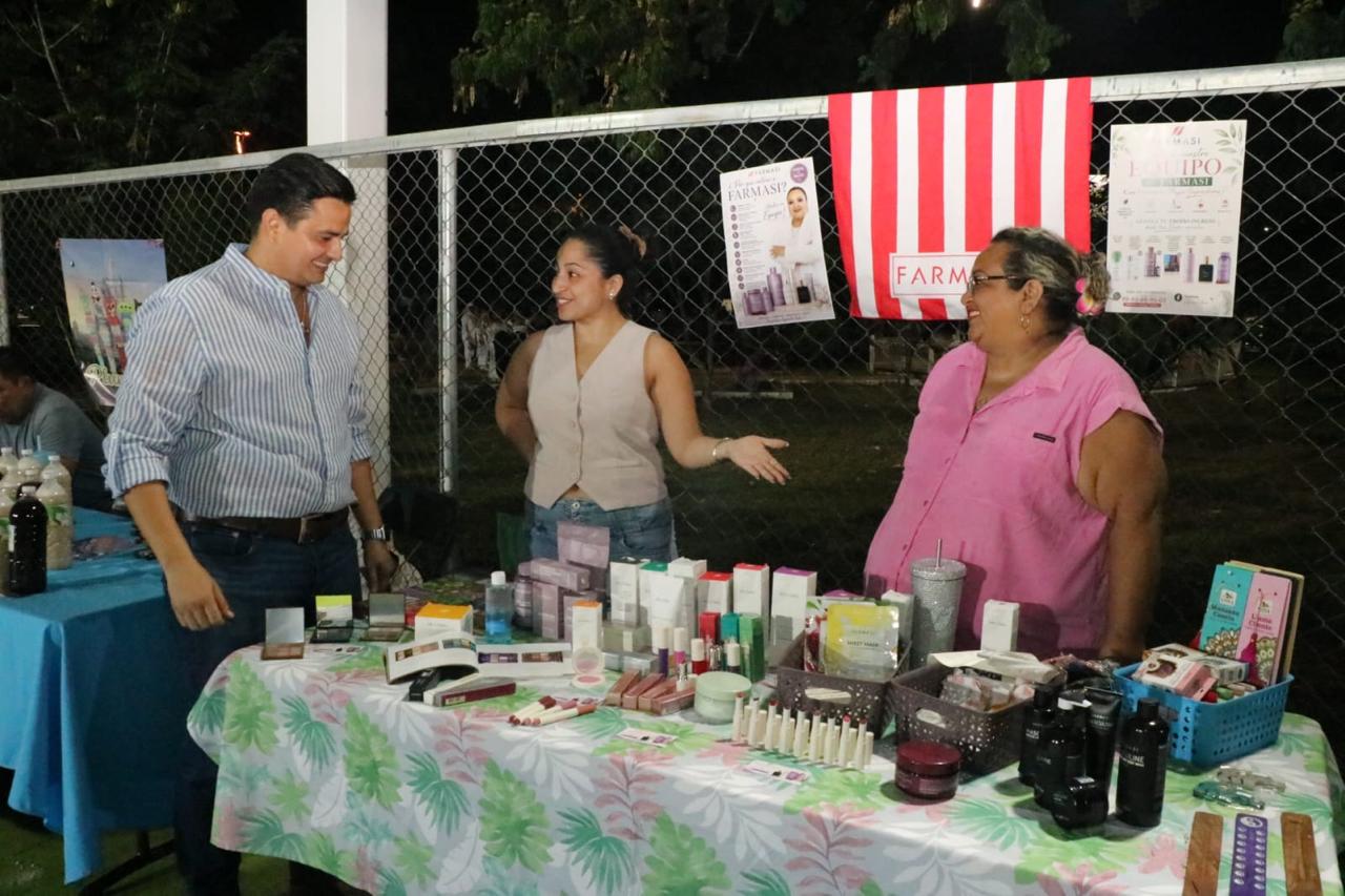 El Mercadito que despertó a la Unidad Morelos: jarana, zumba y 18 emprendimientos le devuelven la vida al sur de Mérida